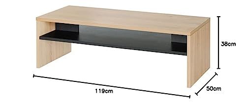 迅速に発送 アイリスオーヤマ リビングテーブル テーブル デスク LTB-1190 W ライトナチュラル 幅119 cm c 1 9021 b