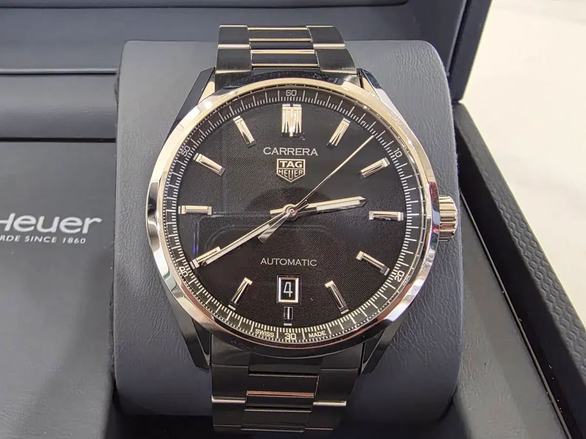 未使用級 タグ ホイヤー カレラ キャリバー5 WBN2110