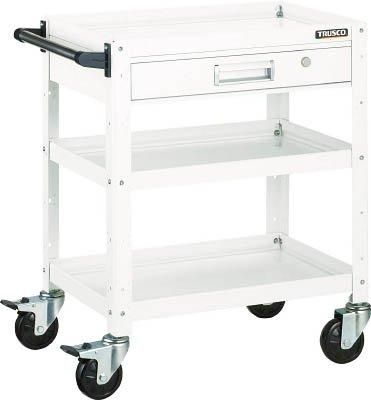 TRUSCO トラスコ中山 バーディワゴン 600 X 400 引出付 YG色