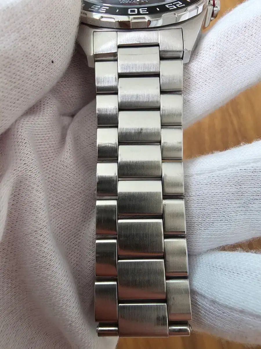  タグ ホイヤー フォーミュラ1 43mm キャリバー5 オートマチック ウォッチ waz2011 リブ編み 自動巻き時計 腕時計(アナログ)