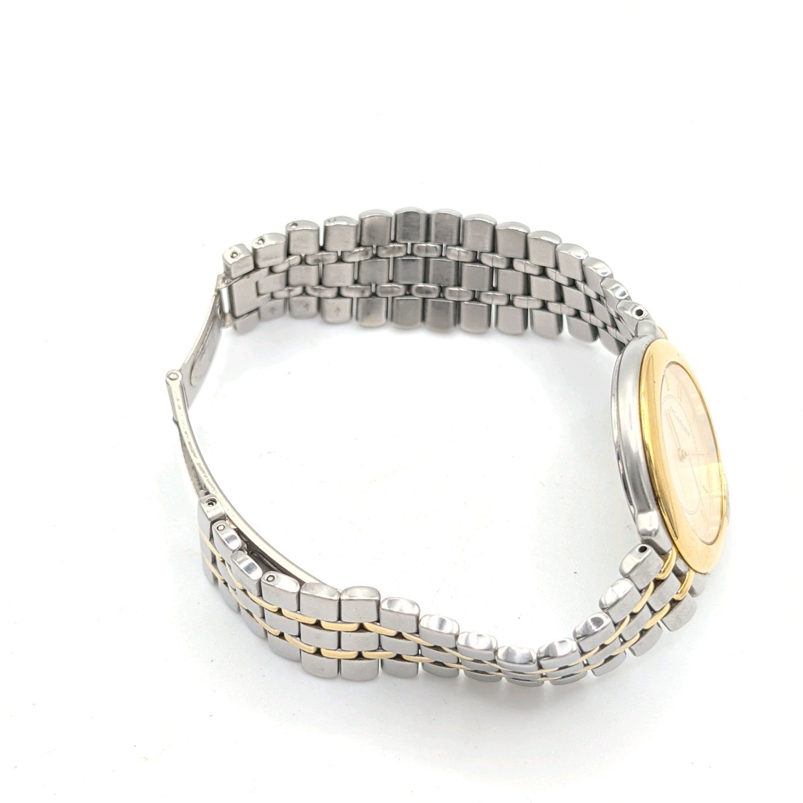 Yves Saint Laurent 4630-E63727 Watch Quartz Ladies Silver Gold 
