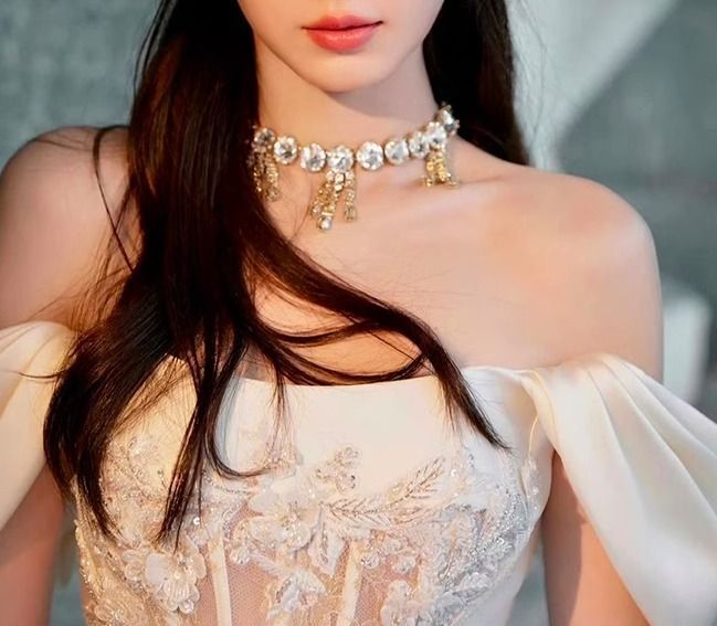 オフショル ドレス ウェディング ショート丈 フェアリー 韓国