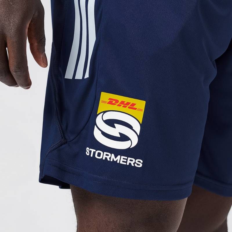 【送料無料・匿名配送】adidas アディダス ラグビー ストーマーズ 25/26 ジムショーツ 短パン ネイビー 新品 正規品 並行輸入
