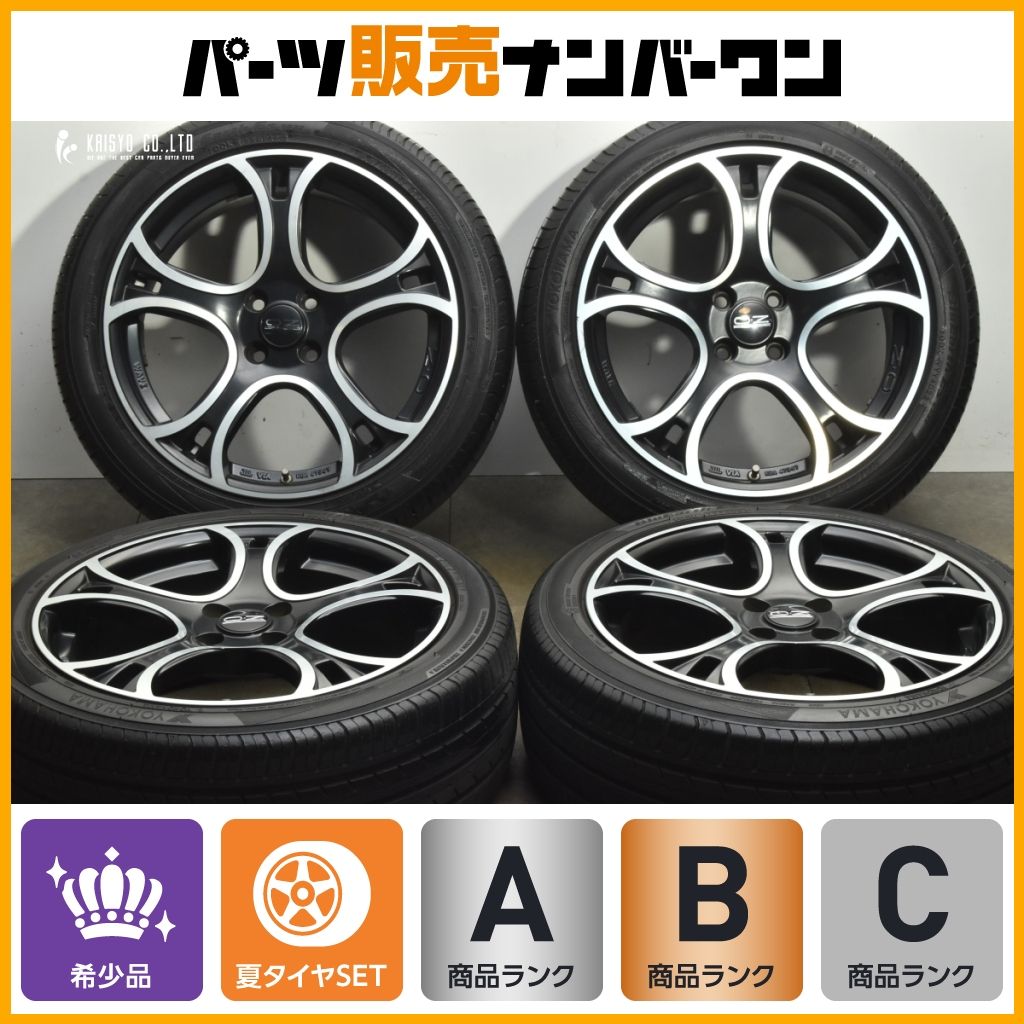 希少サイズ】OZ Racing X-LINE WAVE 17in 7J +37 PCD100 ヨコハマ