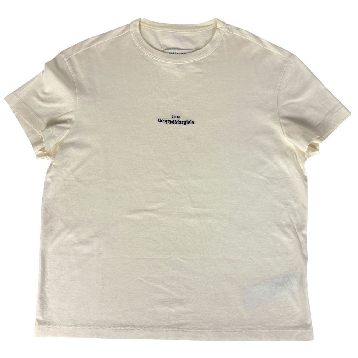 メゾン マルジェラ Maison Margiela ロゴ Tシャツ ラウンドネック 半袖 