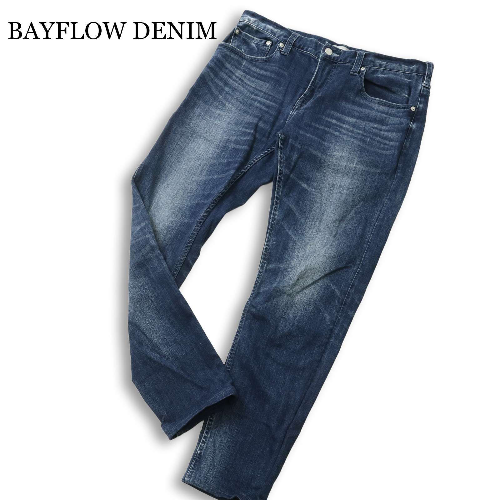 BAYFLOW DENIM ベイフロー 通年 USED加工☆ ストレッチ スキニー
