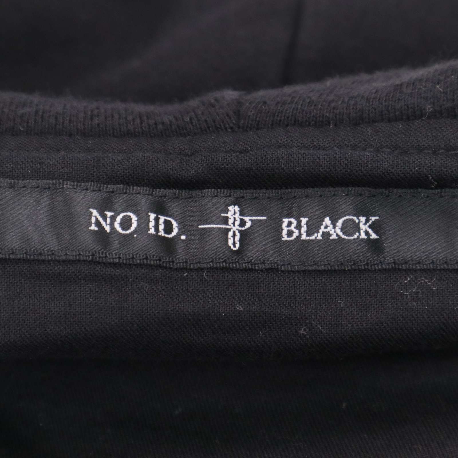 NOID. BLACK ノーアイディー 通年 ペンキ スプラッシュ加工☆ オーバー 