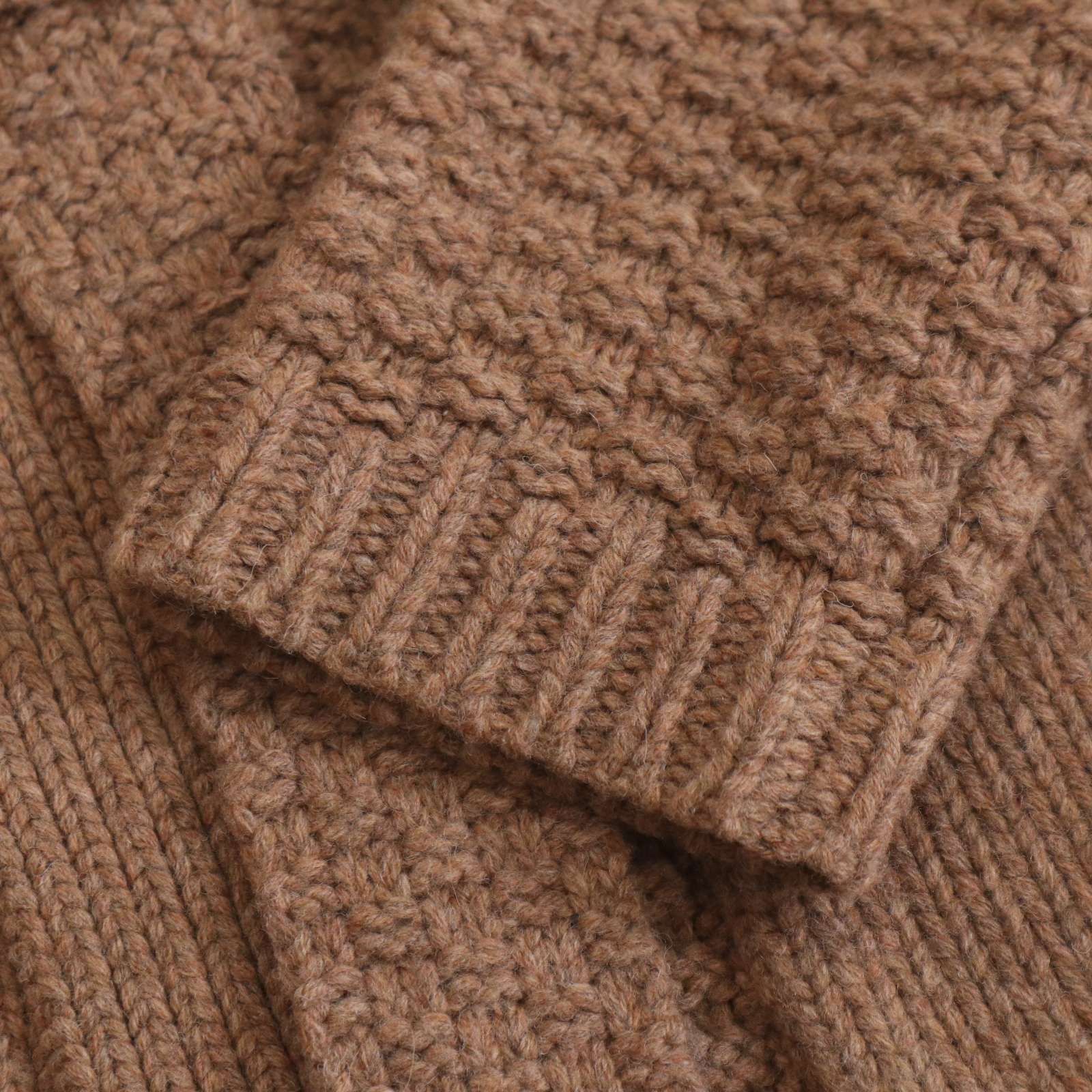 nonnative ノンネイティブ NN-K2209 秋冬 ウール100%★ ロガー ニット ガウン カーディガン Sz.0　メンズ nonnative ノンネイティブ NN-K2209 秋冬 ウール100%☆ ロガー ニット
