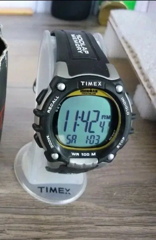 電池交換済 Timex タイメックス アイアンマン トライアスロン 腕時計 
