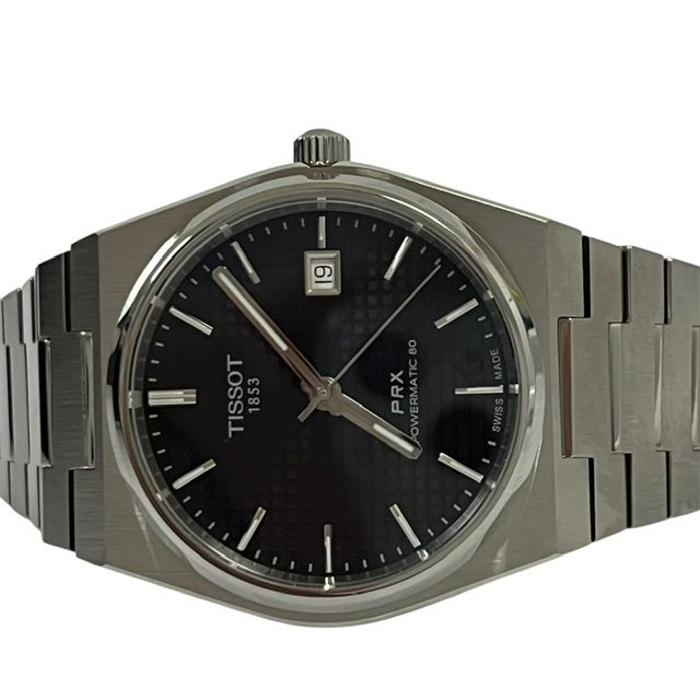  ティソ TISSOT 腕時計 PRX オートマティック パワーマティック 80 T137 407 11 051 00 シルバー プルオーバー 自動巻き時計 腕時計(アナログ)