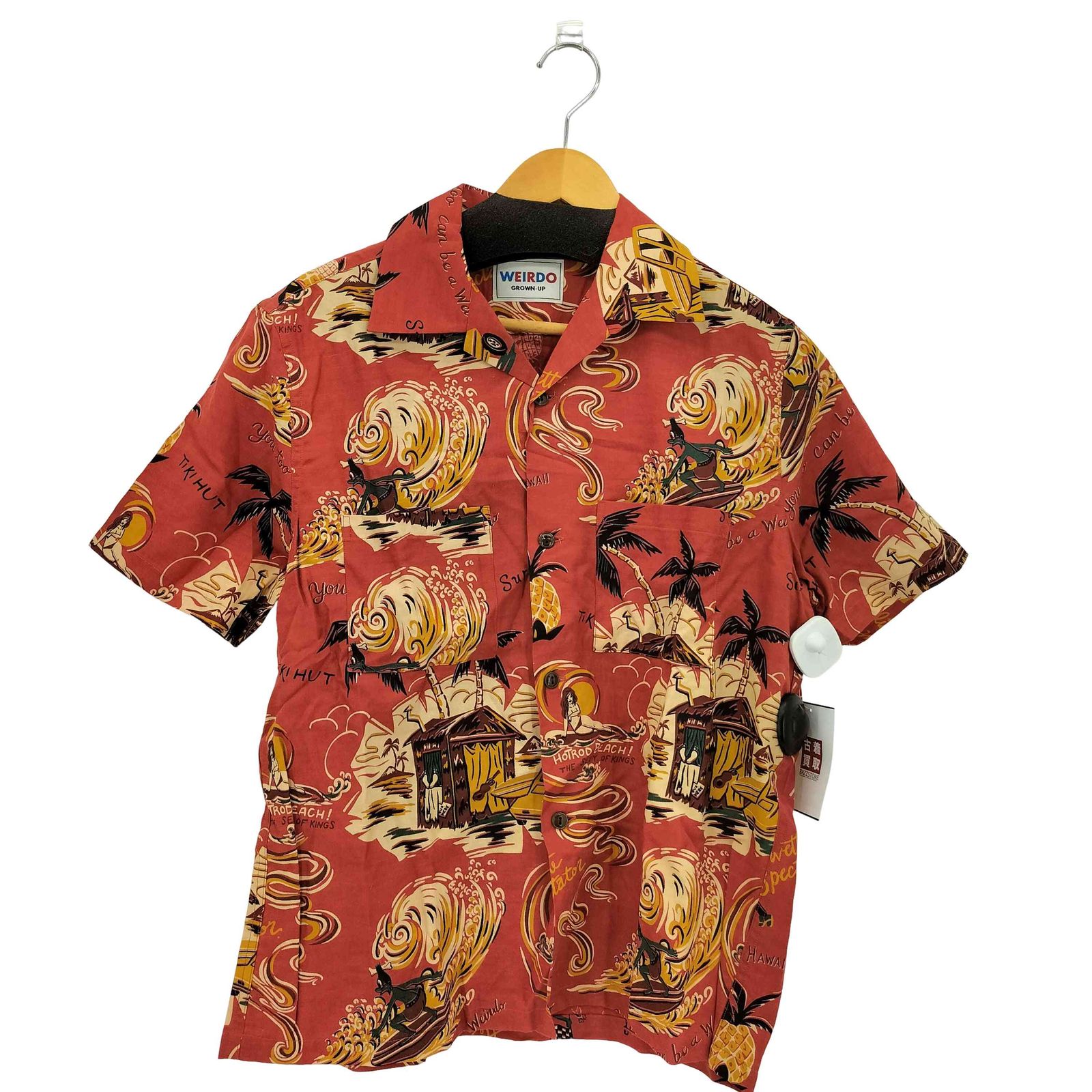 ウィアード WEIRDO 24SS WEIRDO HUT - S/S SHIRTS ウィアードハット 