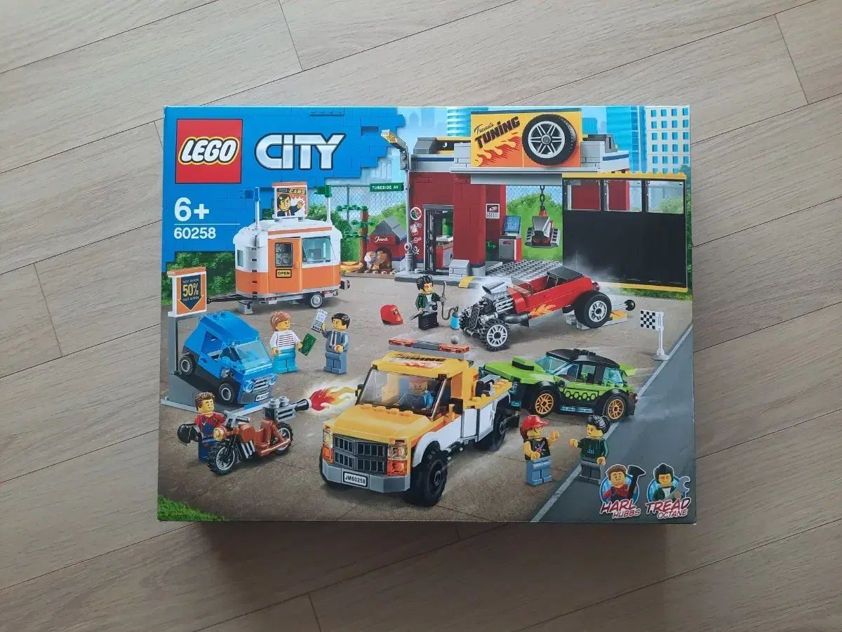 LEGOブロック 60258 シティ Tシャツ 整備工場