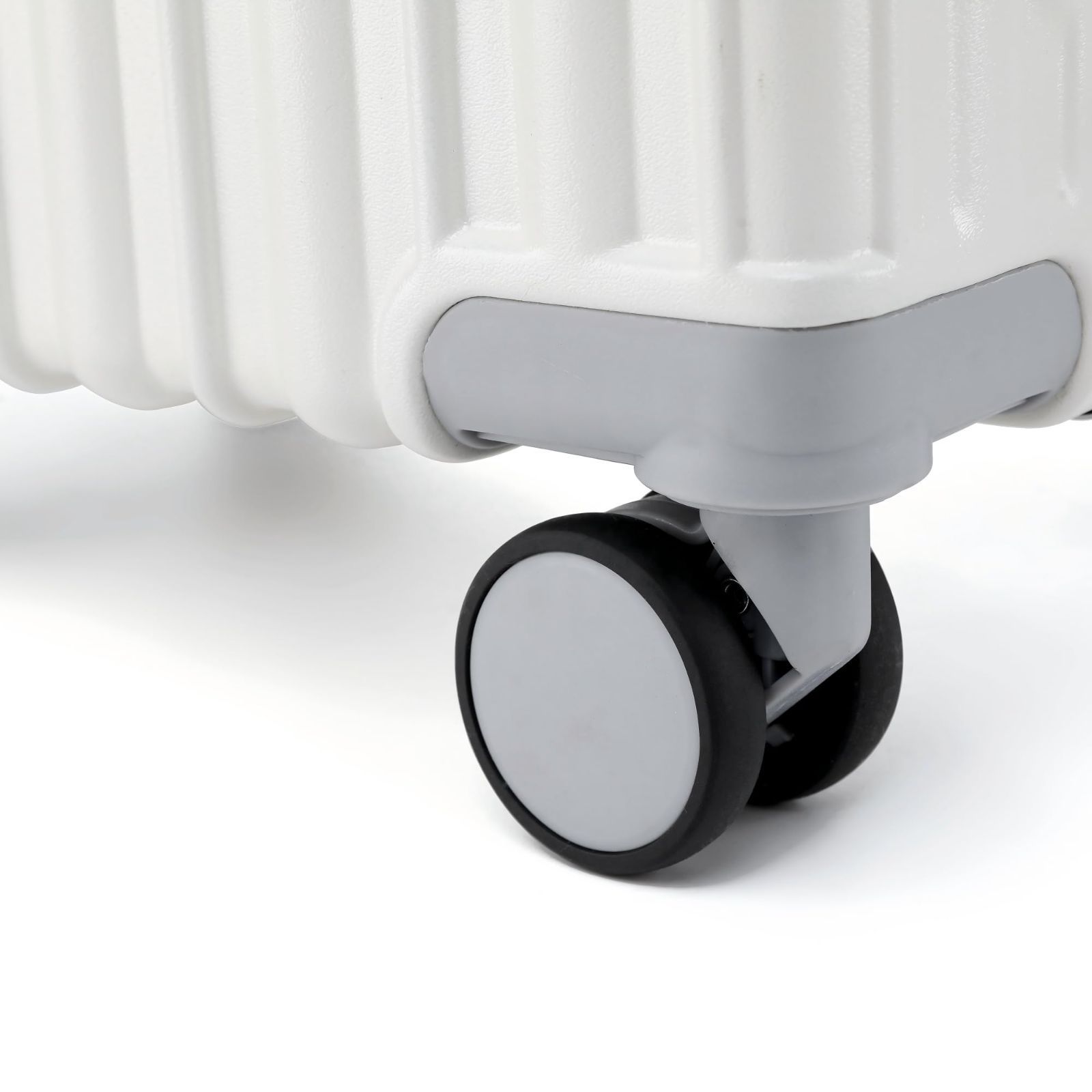  新商品 ～ 6泊 Lサイズ シルバー 4 65 L フレームタイプ キャリーケース 軽量 耐衝撃 大容量 大型 フック付き TSAロック ダブルキャスター キャリーバッグ カップホルダー スーツケース 出張 ビジネス 修学旅行 WanderMore その他 旅行かばん 小分けバッグ