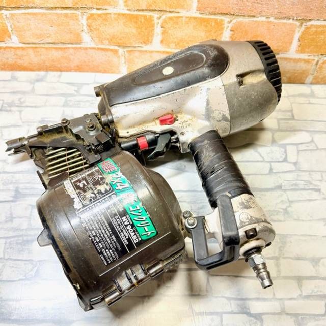 日立 hitachi NV 90 AB 2 釘打ち機 エア釘打ち機 シルバー