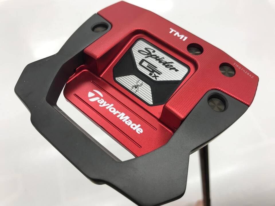 テーラーメイド　Spider GTx RED TRUSS TM1　パター　　ゴルフドゥ！柏店【最短即日発送】