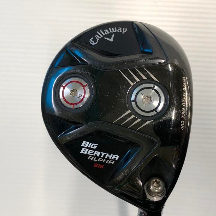 キャロウェイ　BIG BERTHA ALPHA 816　14度　BIG BERTHA　Sフレックス　フェアウェイウッド　【最短即日発送】