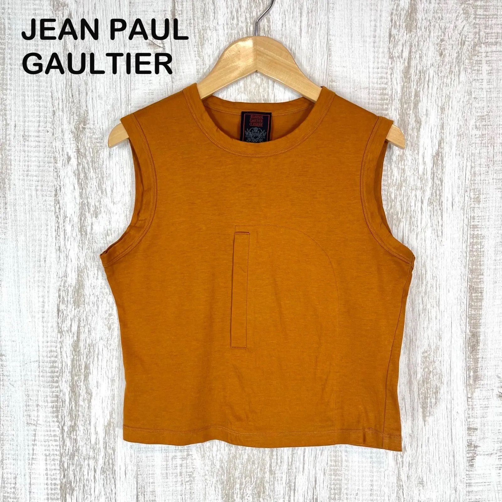 90s jean paul gaultier ノースリーブ　タンクトップ 90s JEAN PAUL GAULTIER CLASSIQUE ヴィンテージジャンポールゴルチエ