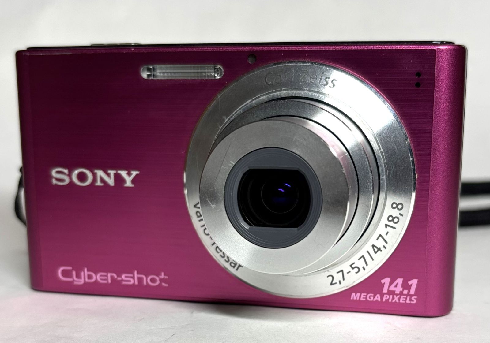 Sony Cyber-shot DSC-W320 デジタルカメラ 14.1MP 4x Red 添付品充実 