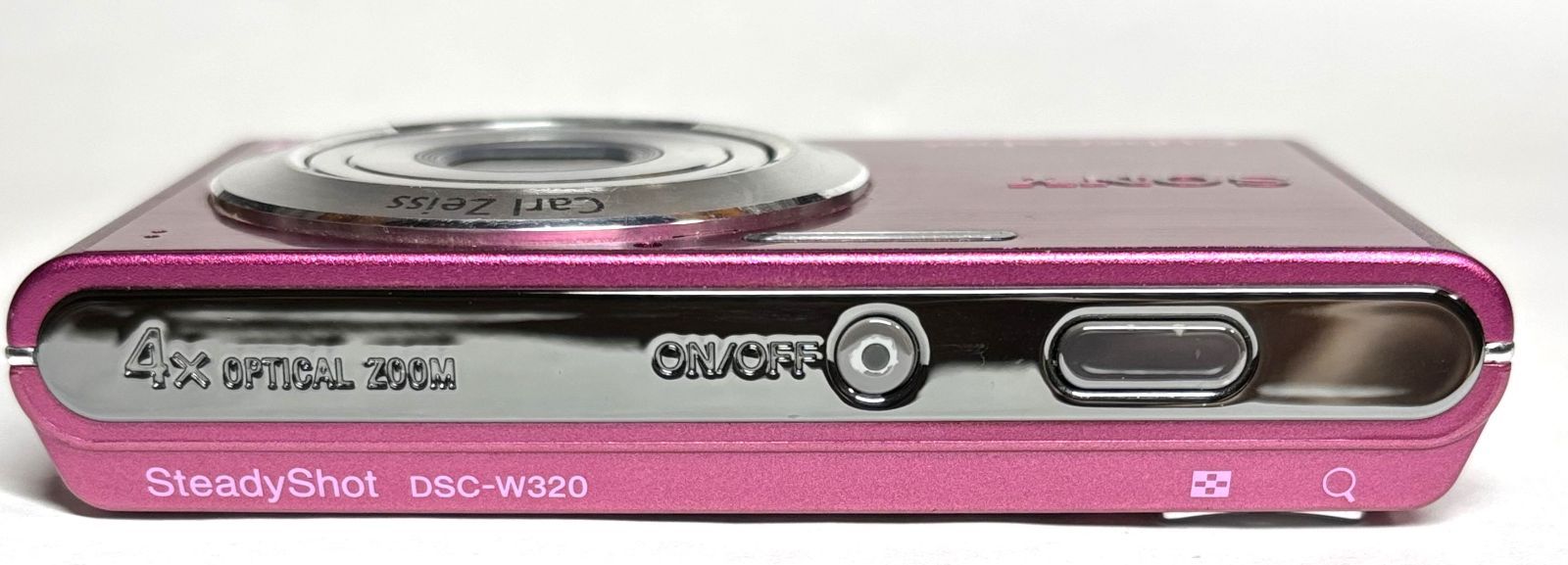 Sony Cyber-shot DSC-W320 デジタルカメラ 14.1MP 4x Red 添付品充実