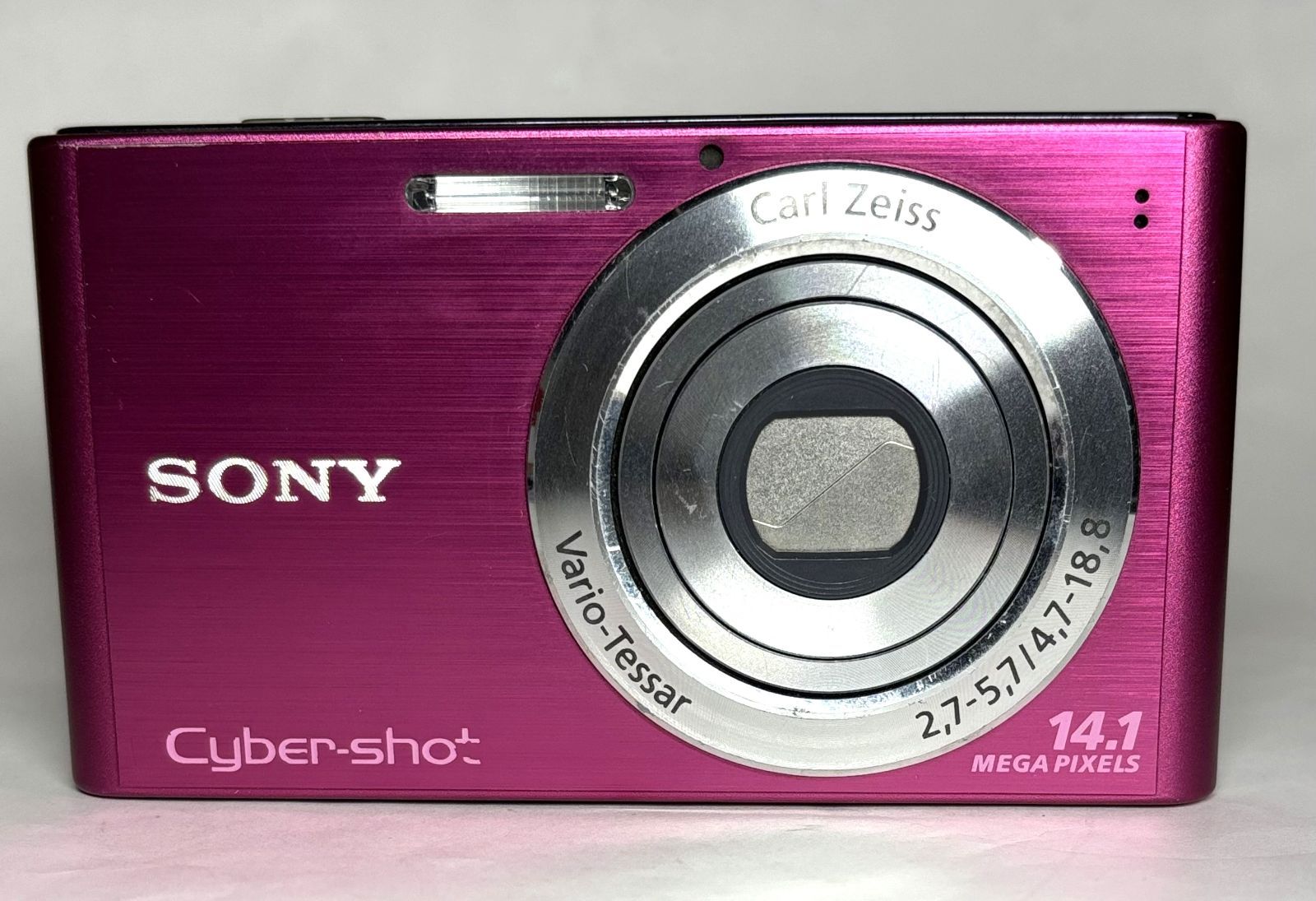Sony Cyber-shot DSC-W320 デジタルカメラ 14.1MP 4x Red 添付品充実