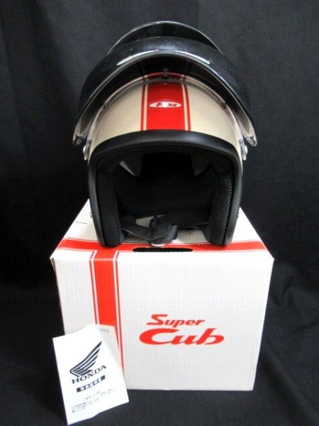 ホンダ HONDA スーパーカブ ヘルメット 0SHGC-JC1A-WR Lサイズ 59-60cm 