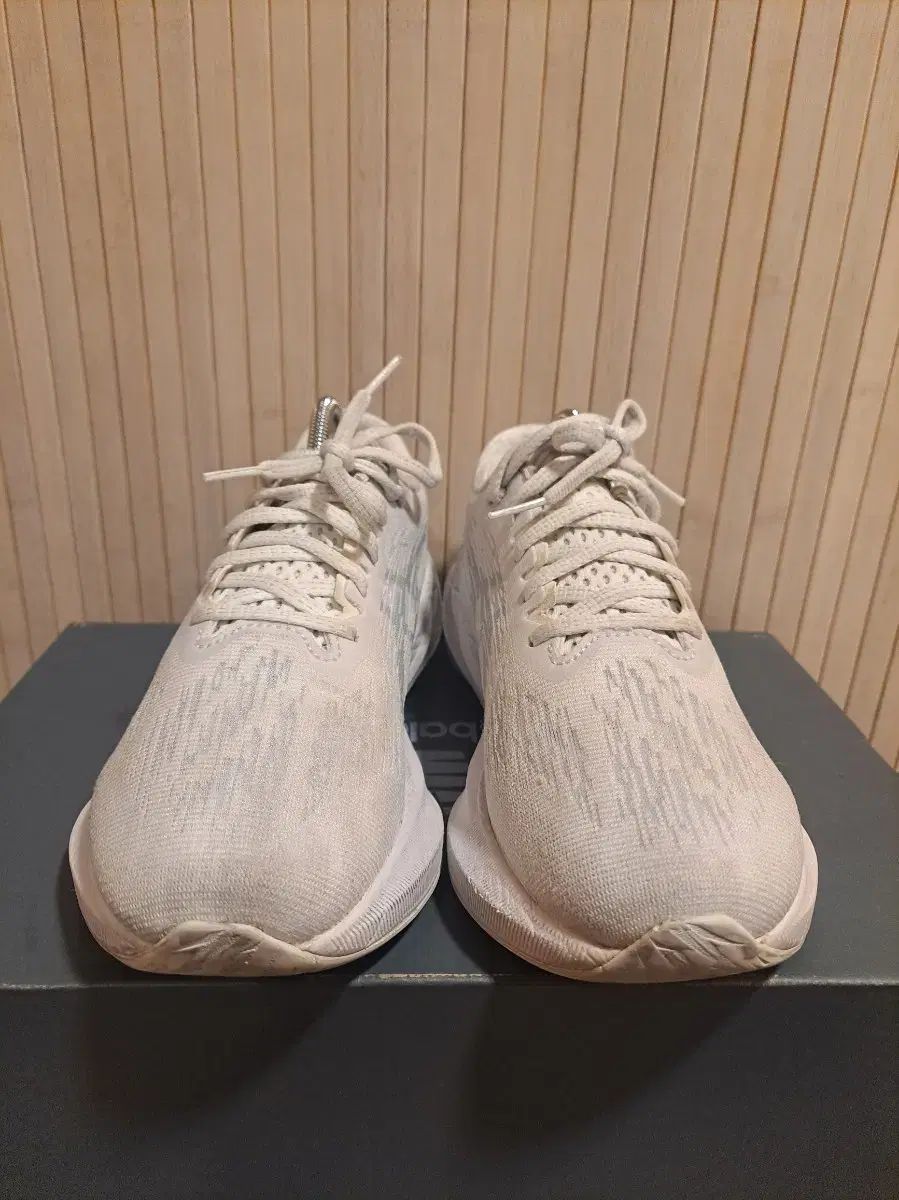 アシックス ノヴァ ブラスト 3 白 ランニングシューズ