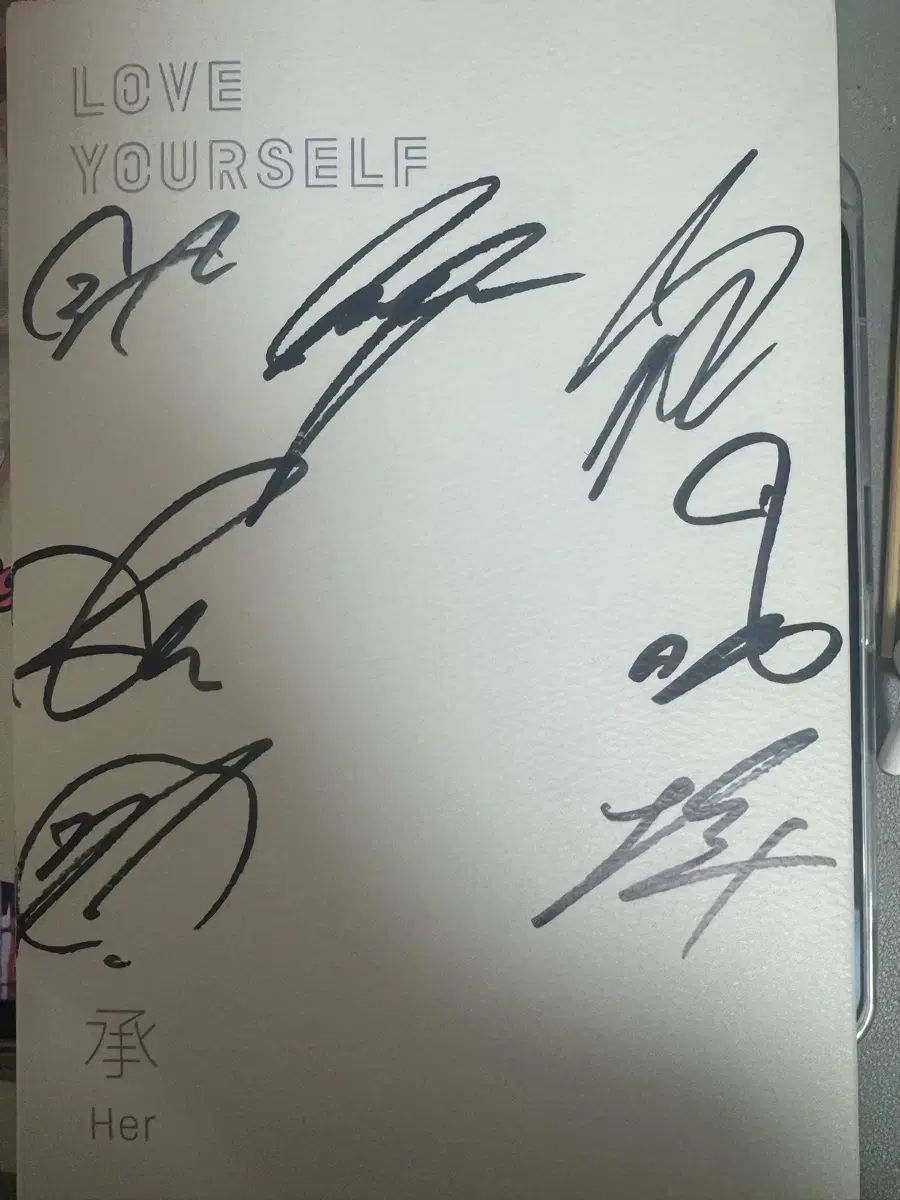 BTS 防弾少年団 バンタン サイン入りアルバム