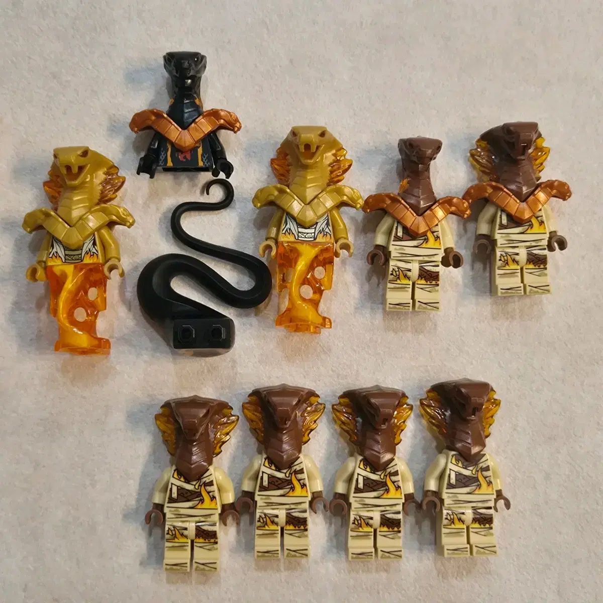 LEGOニンジャゴー 蛇族 ミニフィギュア まとめ 武器含む