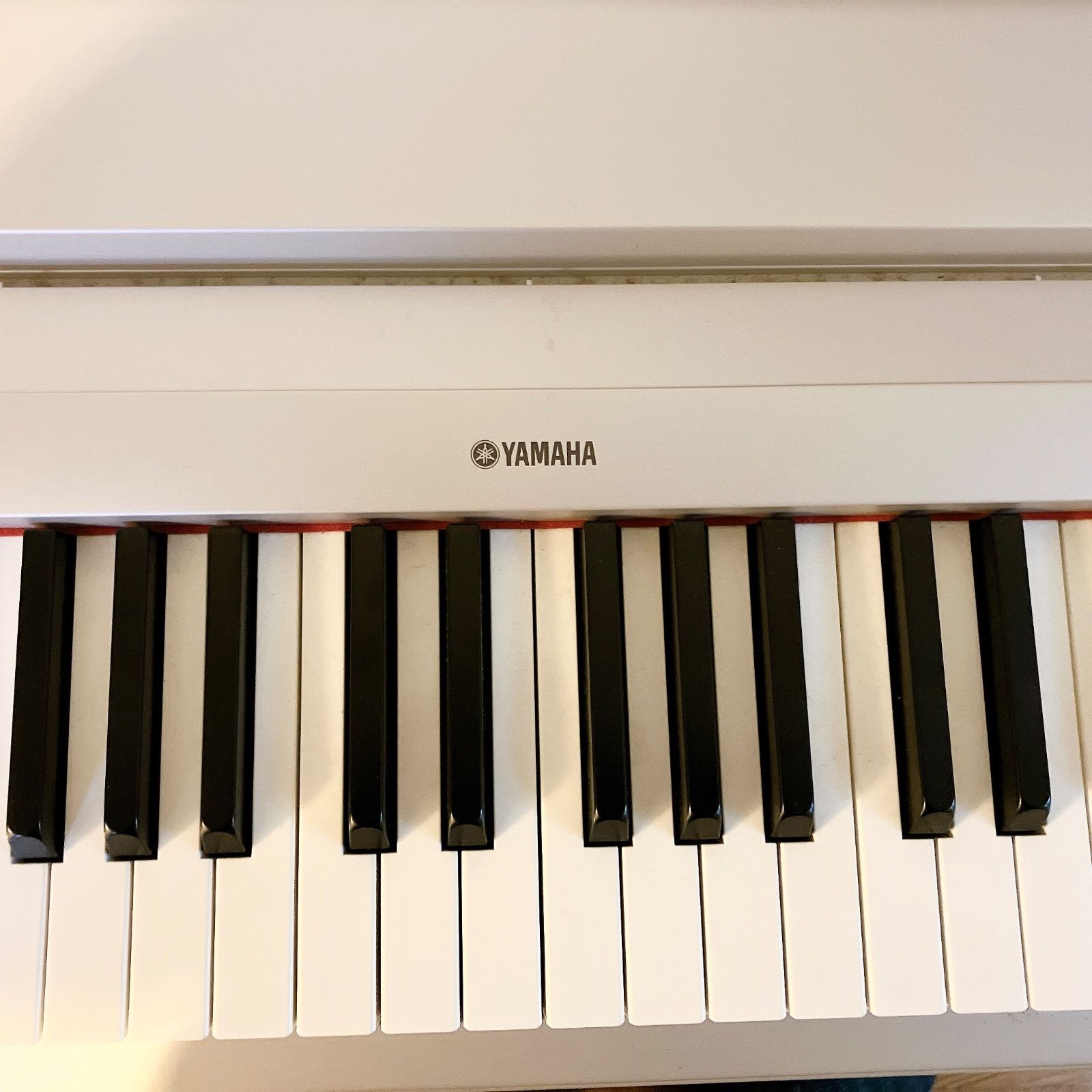 ヤマハ P-60S 電子ピアノ 専用木製スタンド付 フットペダル カバー