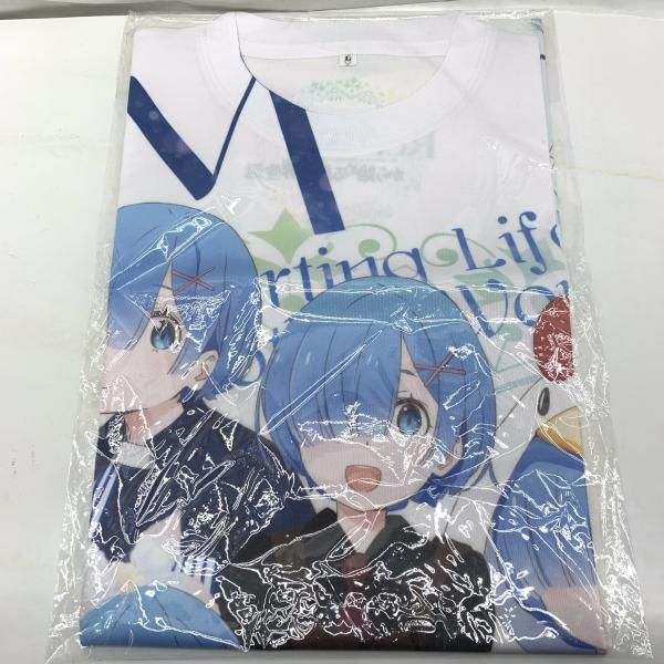 レム 七変化 Tシャツ ホワイト Lサイズ Re ゼロから始める異世界生活 ローソン Loppi HMV 91