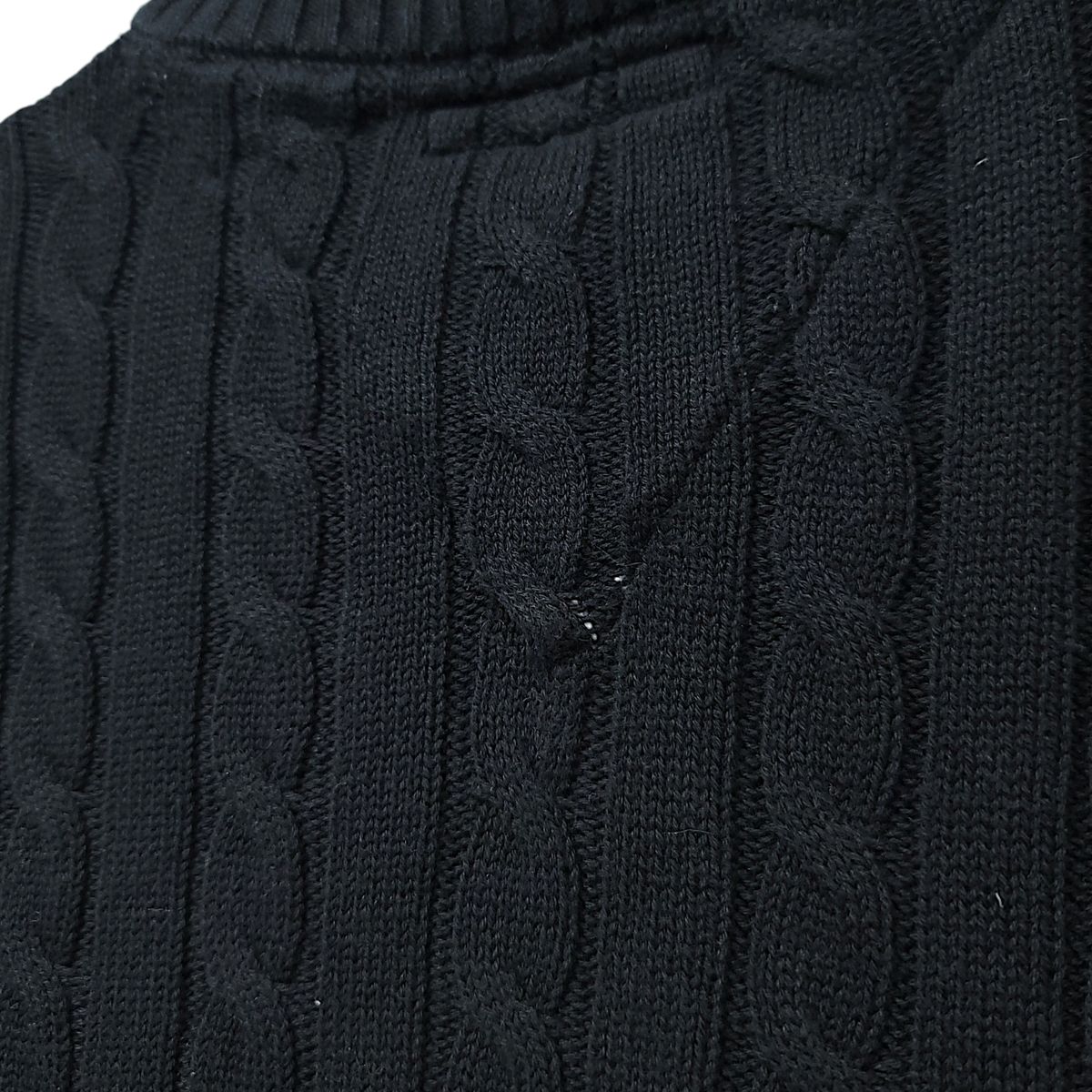 XL Tommy Hilfiger トミーヒルフィガー ブラック Classic ケーブル 