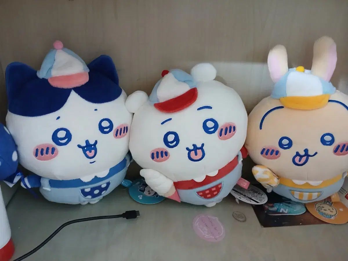 PLAY동산 ナガノ ちいかわ ハチワレ うさぎ ぬいぐるみ ピクニック