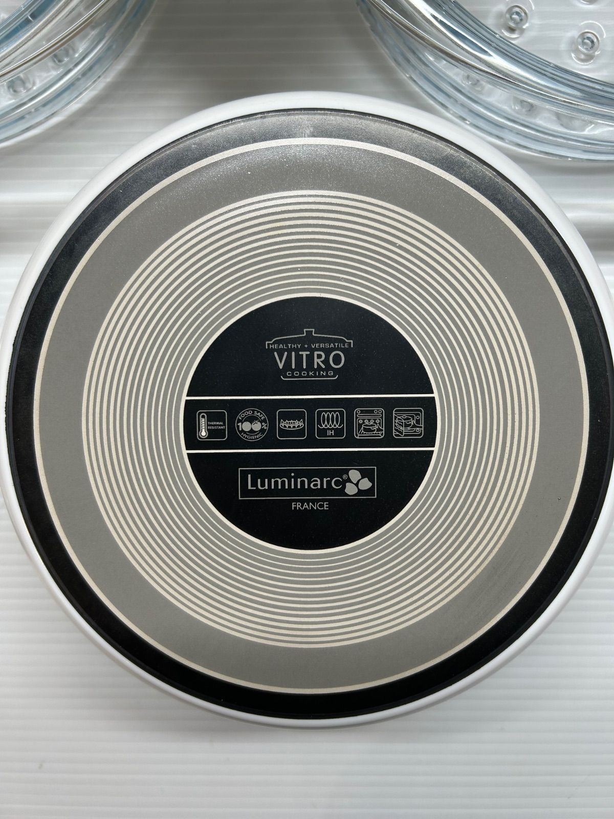 新品・未使用】リュミナルク 蒸し器 鍋 ホワイト せいろ 説明書付き