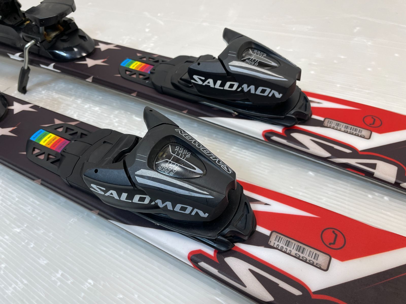◇HW施工◇ ショートスキー Salomon CROSSMAX 120 cm + Z7 スキー板