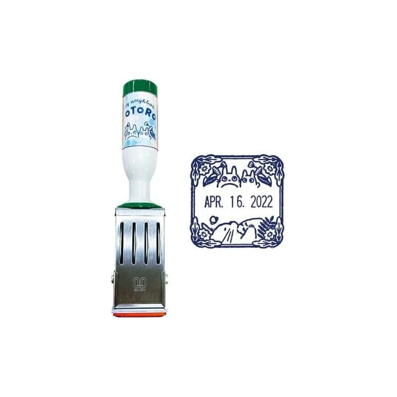  SATK-AN-01 日付印 スタンプ となりのトトロ ジブリ サンビー スタンプ 印鑑 印章 スタンプ