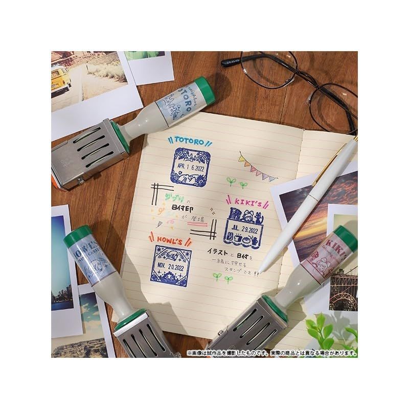 SATK-AN-01 日付印 スタンプ となりのトトロ ジブリ サンビー