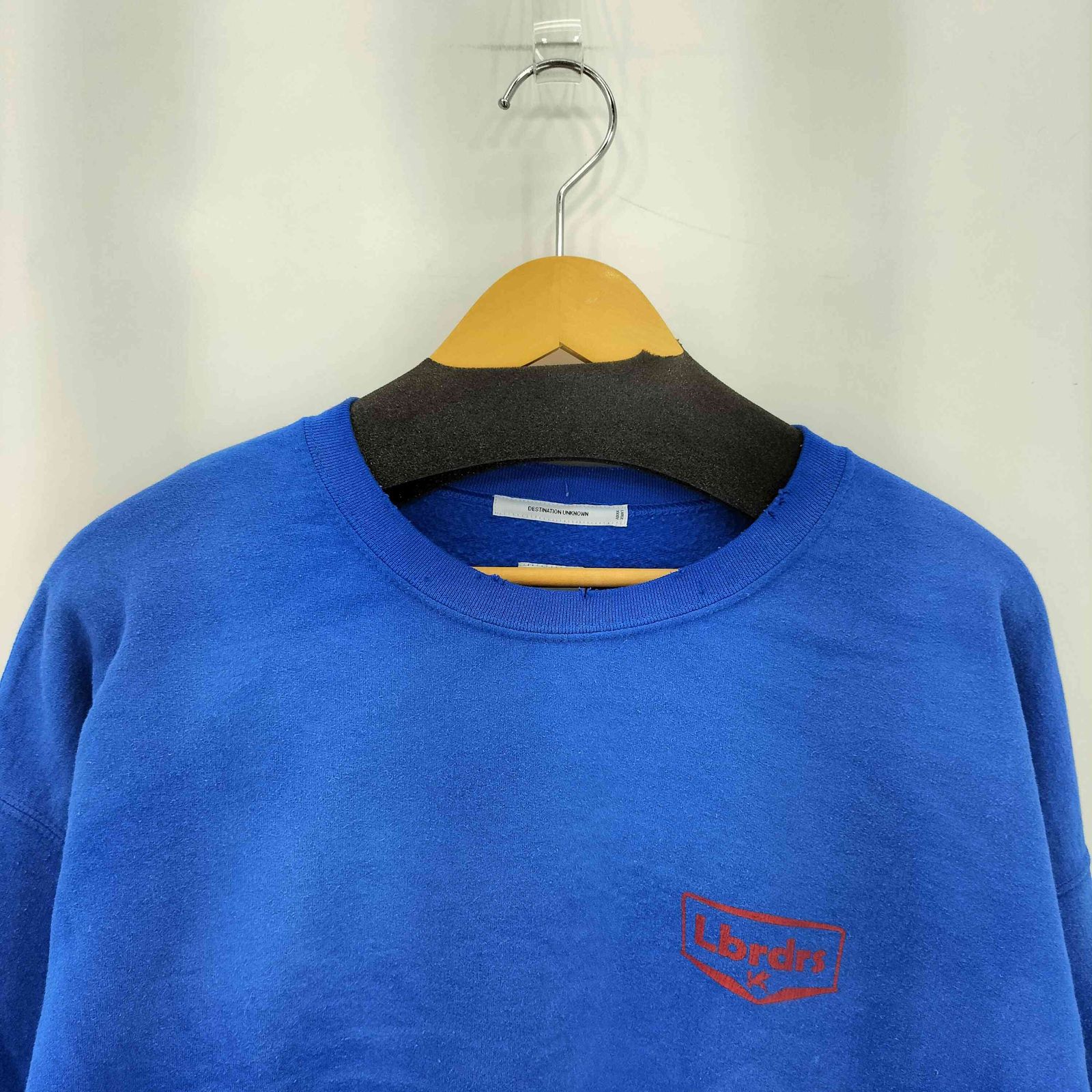リベレイダース Liberaiders CIRCLE LOGO CREWNECK USED加工 裏起毛 