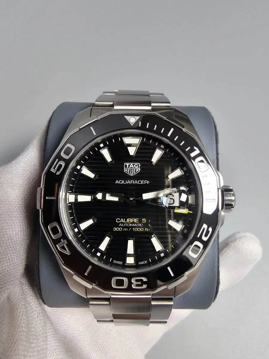  タグ ホイヤー アクアレーサー way201a オート カリバー5 セラミック 腕時計 プルオーバー 自動巻き時計 腕時計(アナログ)
