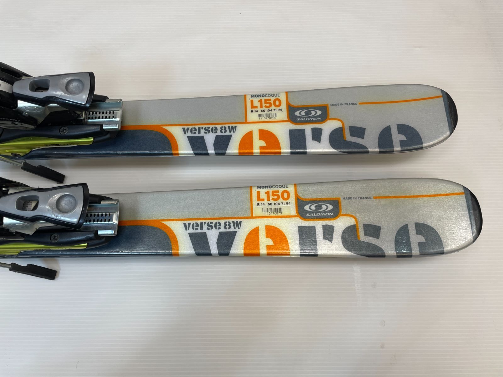 ◇ スキー verse 8W 150 cm カービングスキー スキー板 メンテ済 