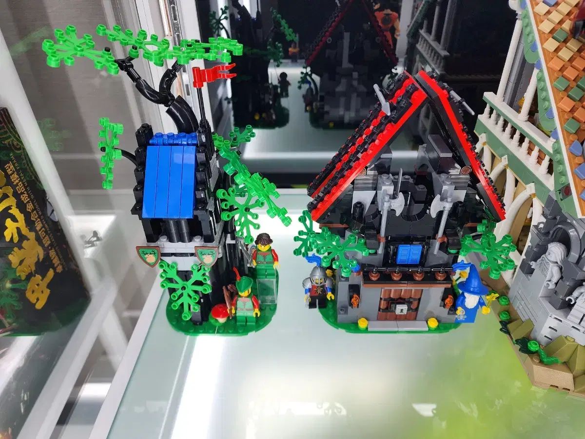  み LEGO 40567 森の隠れ家 40601 メジスト魔法の宝箱 仮組 その他 おもちゃ