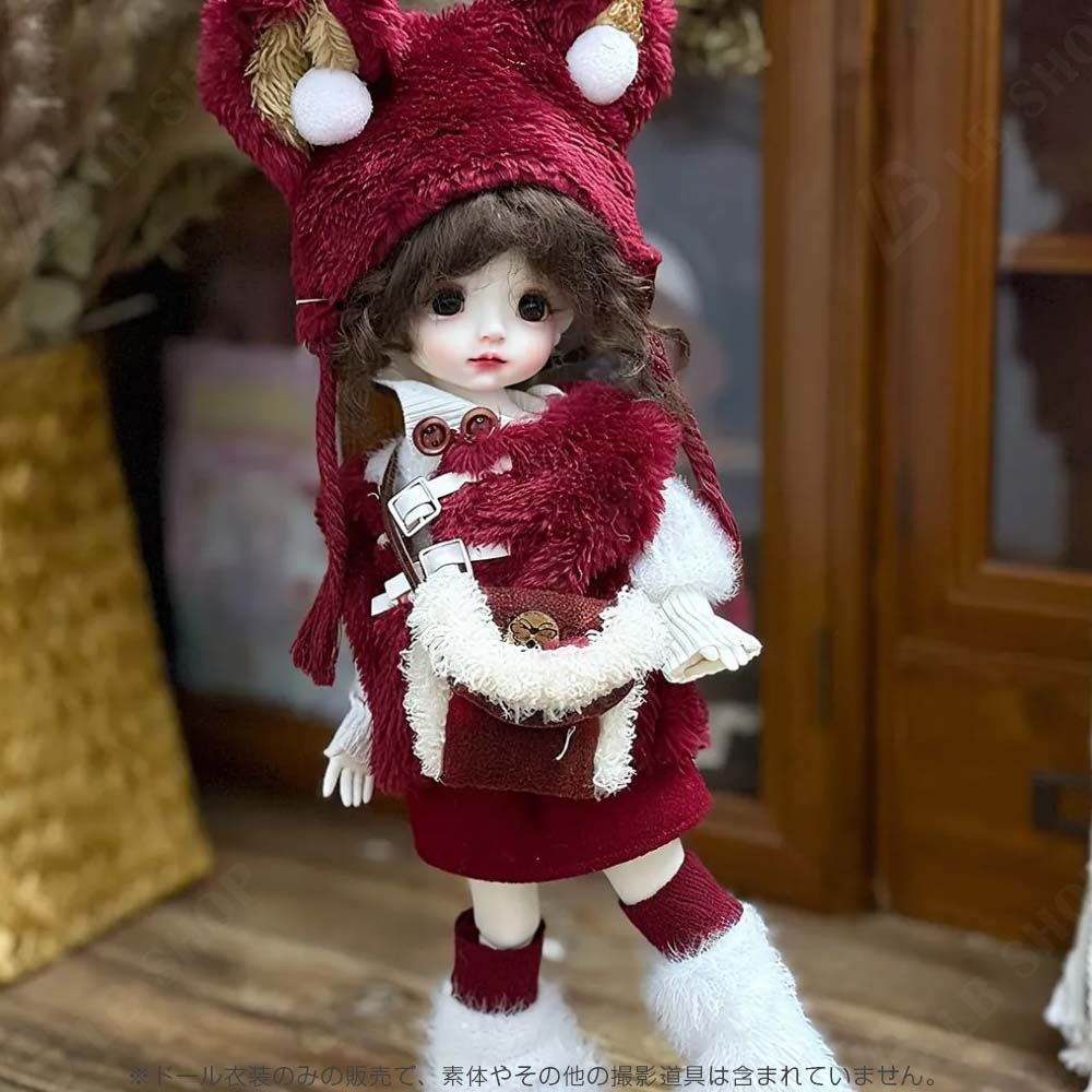 コートセット ドール衣装 ドール服 doll服 1/6スケール用 6点セット 