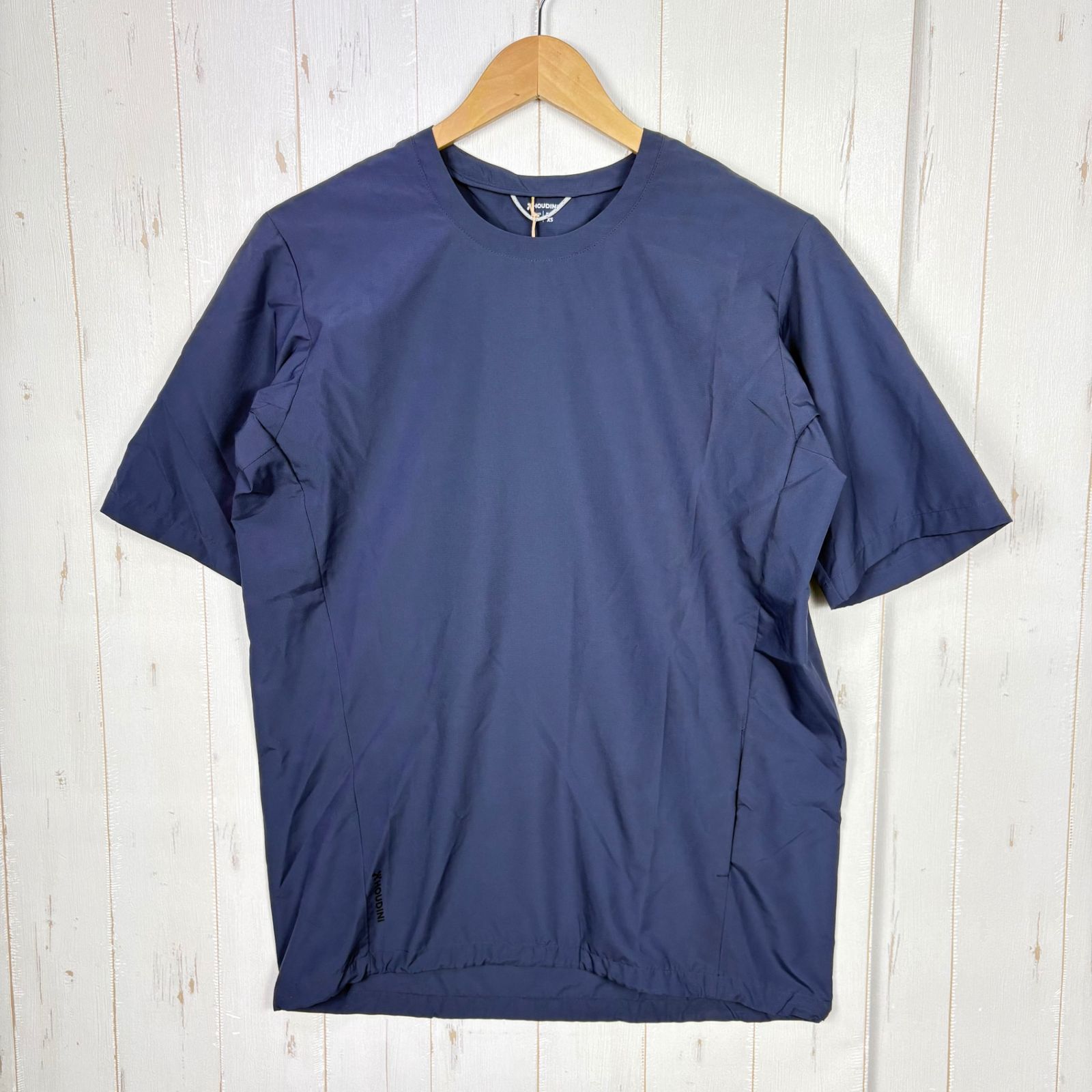 Unisex XS ブルー系 Houdini フーディニ ウェザー ティー Weather Tee 159784 BUCKET BLUE z 化繊 ショートスリーブTシャツ クルーネック イン