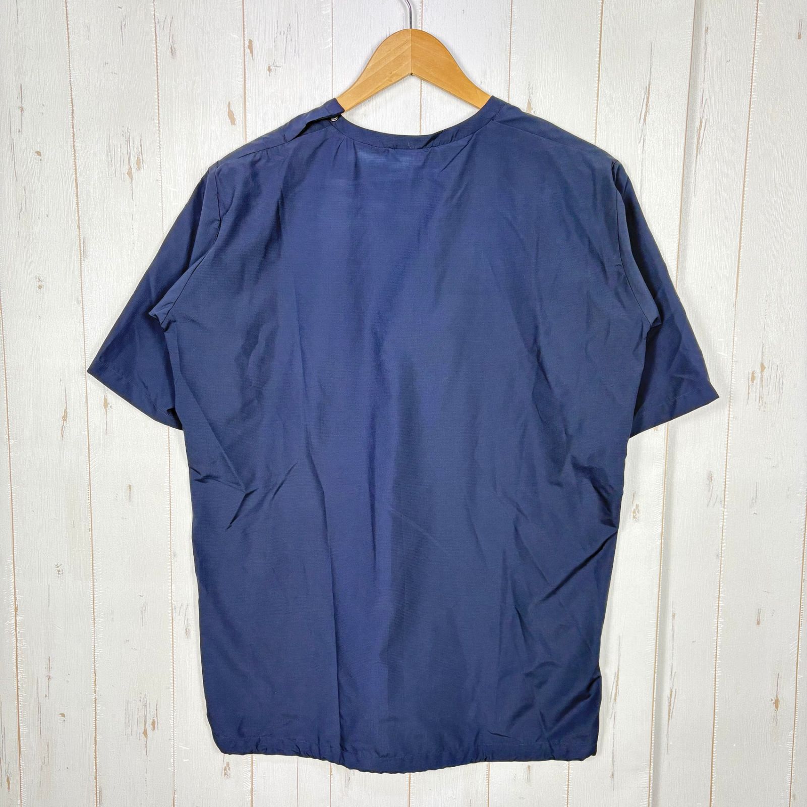 Unisex XS ブルー系 Houdini フーディニ ウェザー ティー Weather Tee 159784 BUCKET BLUE z 化繊 ショートスリーブTシャツ クルーネック イン