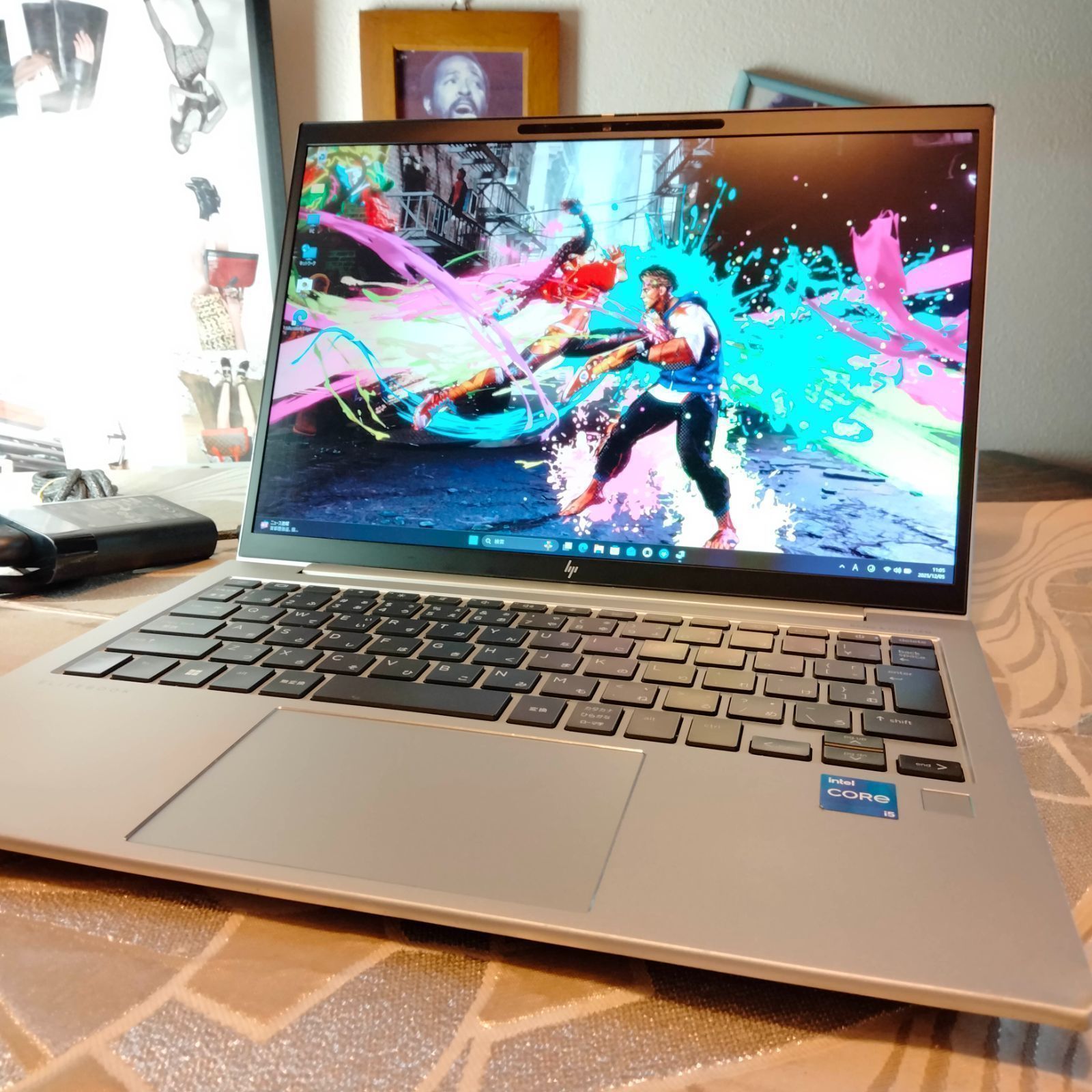 アフリカンテイスト　カラフルな編みかご　バスケット　5個セット アフリカンテイスト カラフルな編みかご バスケット 5個セット
