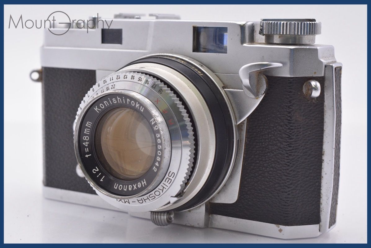 作例あり＞KONICA III コニカ3 48mm F2 フィルムカメラ 【公式通販】