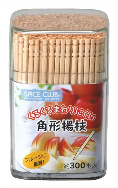 【まとめ買い-200点セット】ＳＣ角形楊枝　約３００本 【 大和物産 】 【 割箸・楊枝・竹串 】