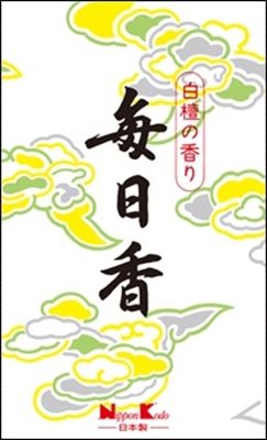 【まとめ買い-100点セット】毎日香短中把5入 【 日本香堂 】 【 お線香 】