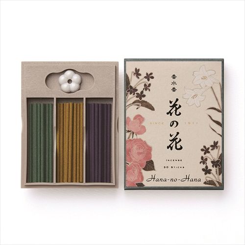 【まとめ買い-100点セット】香水香　花の花　３種入　スティック３０本入 【 日本香堂 】 【 お香 】