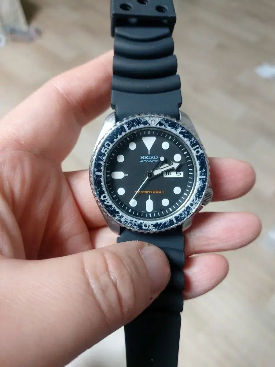 SEIKO オートマチック ダイバーズウォッチ ブラック