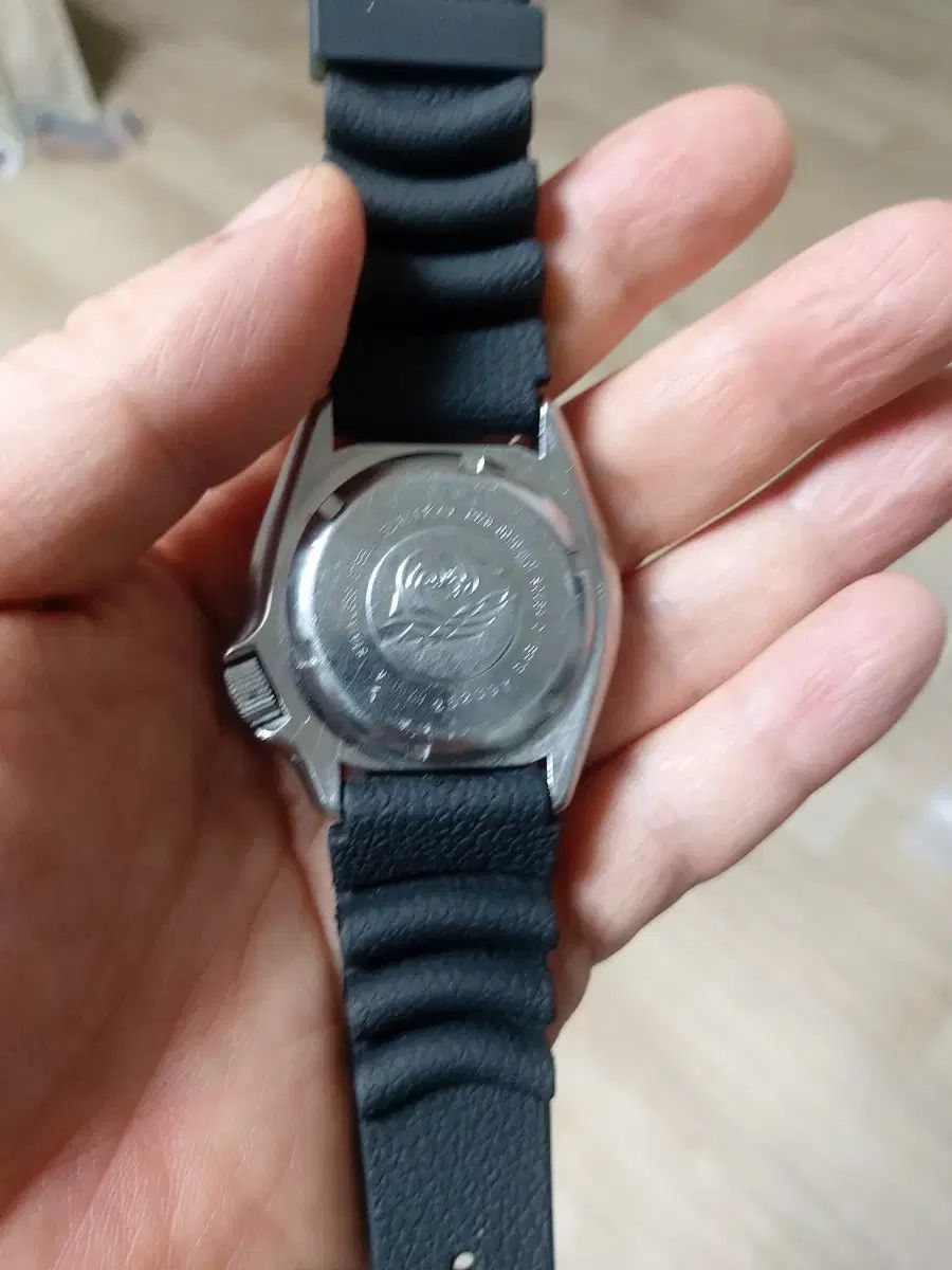  SEIKO オートマチック ダイバーズウォッチ ブラック トレンド感 自動巻き時計 腕時計(アナログ)